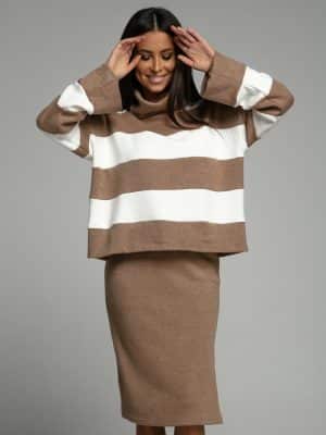 COCOMORE Foxy Beige Jumper \u0026 Skirt 