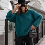 COCOMORE Emilio Bottle Green Super Soft Jumper