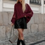 COCOMORE Sheridan Burgundy Jumper