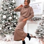 Bocca Una Beige Jumper & Maxi Skirt Set
