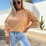 BOCCA Elena Yellow  Sweatshirt