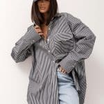 COCOMORE Merida Black & White Shirt