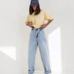 COCOMORE Freedom Yellow Tshirt