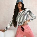 XANA Peach Long Sleeve Top