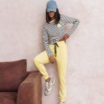 Xana Lemon Yellow Trousers