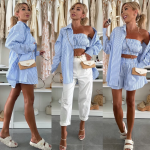 Chica 3 in 1 Set TOP SHORTS SHIRT