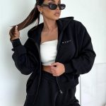 Bocca Mareno Black Hoodie & Shorts Set