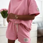 Solana Pink Top & Shorts Set