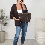 Bocca Dark Chocolate Short Cardigan
