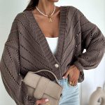 Bocca Diego Chocolate Short Cardigan