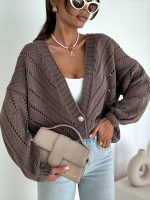 Bocca Diego Chocolate Short Cardigan