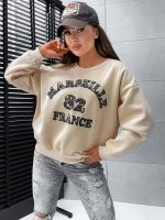 Marseille Beige Sweatshirt