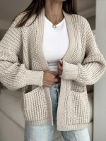 Bocca Beige Short Cardigan - Image 5