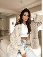 Bocca Beige Short Cardigan