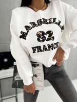 Marseille White Sweatshirt - Image 2