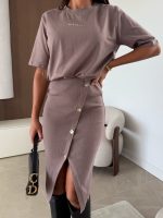 Bocca Minimal Latte T-shirt - Image 2