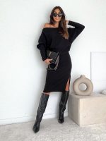 Bocca Luna Black Jumper & Skirt Set