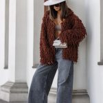 COCOMORE Moody Brown Short Cardigan