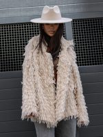 COCOMORE Moody Beige Short Cardigan - Image 3