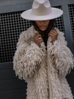 COCOMORE Moody Beige Short Cardigan - Image 2