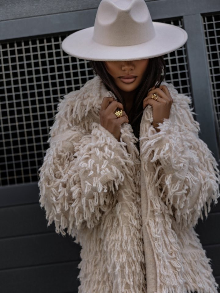COCOMORE Moody Beige Short Cardigan - Image 2