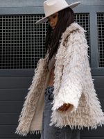 COCOMORE Moody Beige Short Cardigan - Image 4