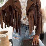 Petra Suede Chocolate Jacket One Size