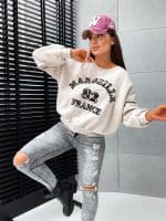 Marseille Melange Beige Sweatshirt