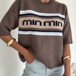 Bocca Eliza Latte & Blue Jumper