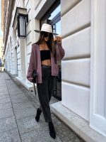 Bocca Plum Short Cardigan - Image 4