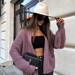 Bocca Plum Short Cardigan