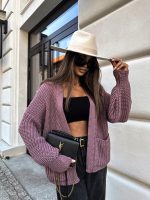 Bocca Plum Short Cardigan