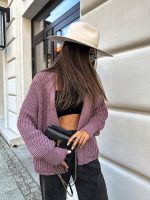 Bocca Plum Short Cardigan - Image 2