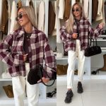 Lumina Burgundy Bomber Jacket - Image 3