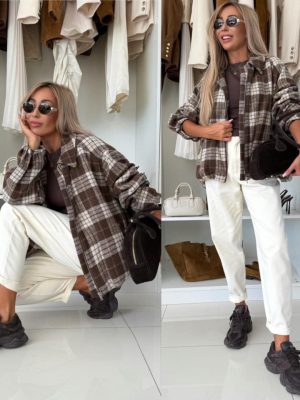 Lumina Brown Bomber Jacket