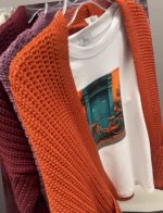 Bocca Orange Short Cardigan - Image 2