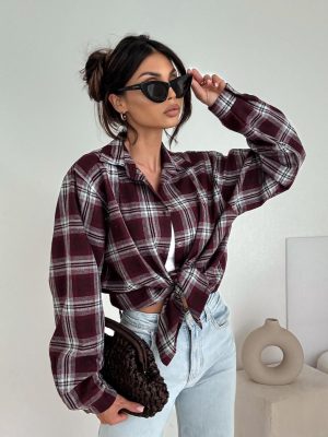Bocca Martha Burgundy Shirt