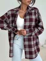 Bocca Martha Burgundy Shirt - Image 2