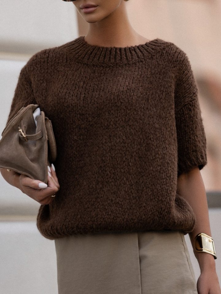 Cocomore Fester Chocolate Jumper - Image 2