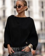 Cocomore Alex Black Bomber Jumper
