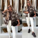 Lumina Brown Bomber Jacket - Image 2