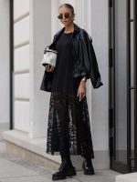 COCOMORE Ellen Black Dress - Image 3