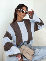 Bocca Emma Chocolate & Blue Jumper postage 30.09.2025 - Image 2
