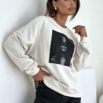 BOCCA Evelyn Off-White Sweatshirt