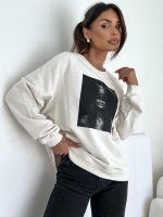 BOCCA Evelyn Off-White Sweatshirt