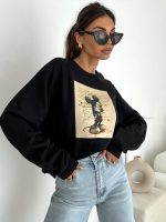 BOCCA Mickey Black Sweatshirt