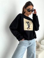 BOCCA Mickey Black Sweatshirt - Image 2