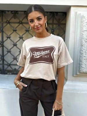 XANA Milano Beige T-shirt