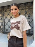 XANA Milano Beige T-shirt - Image 2