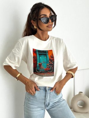 Bocca Shapiro White T-shirt
